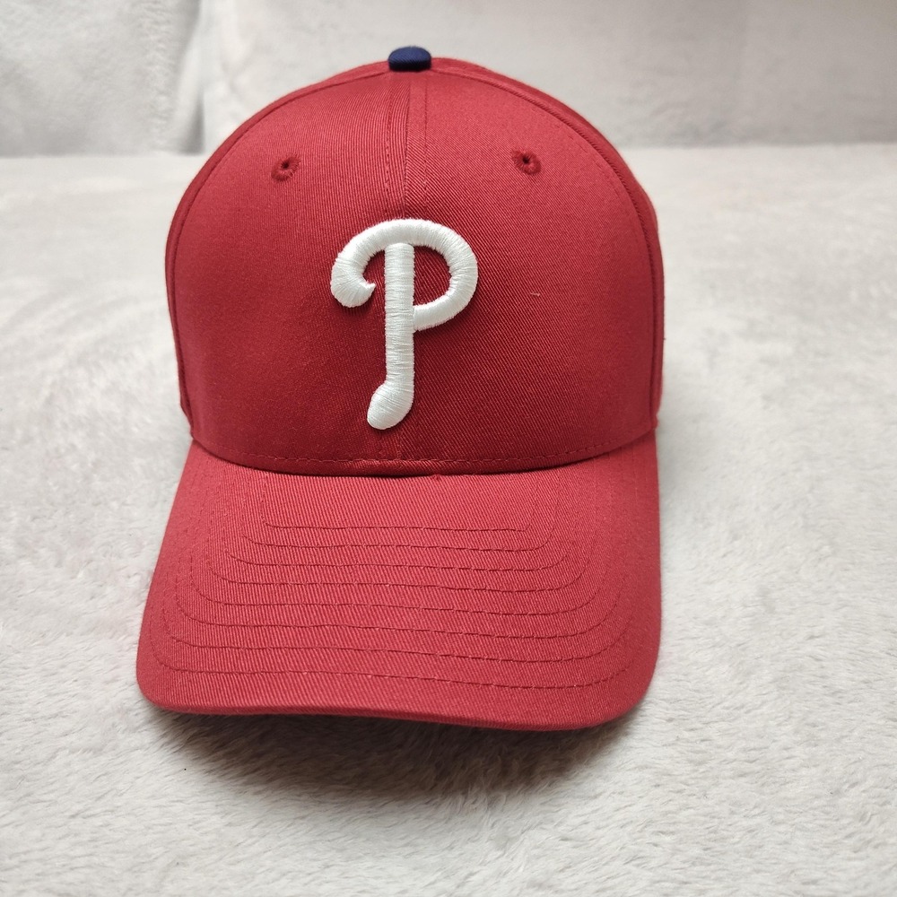 Philadelphia Phillies New Era Hat Cap Strap Back Mens OSFA Red MLB Baseball